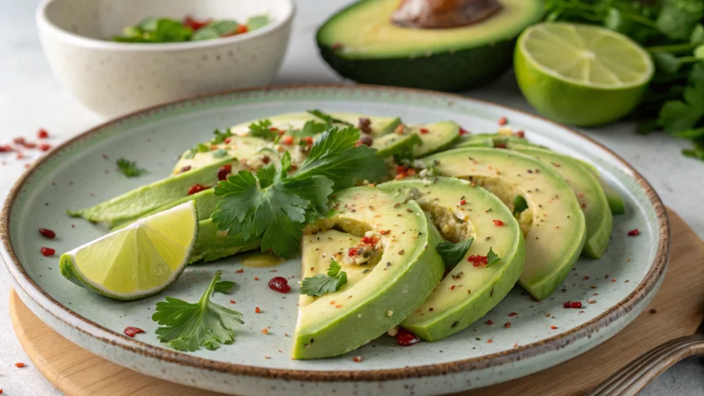 Avocado toast with toppings like tomatoes and sprouts