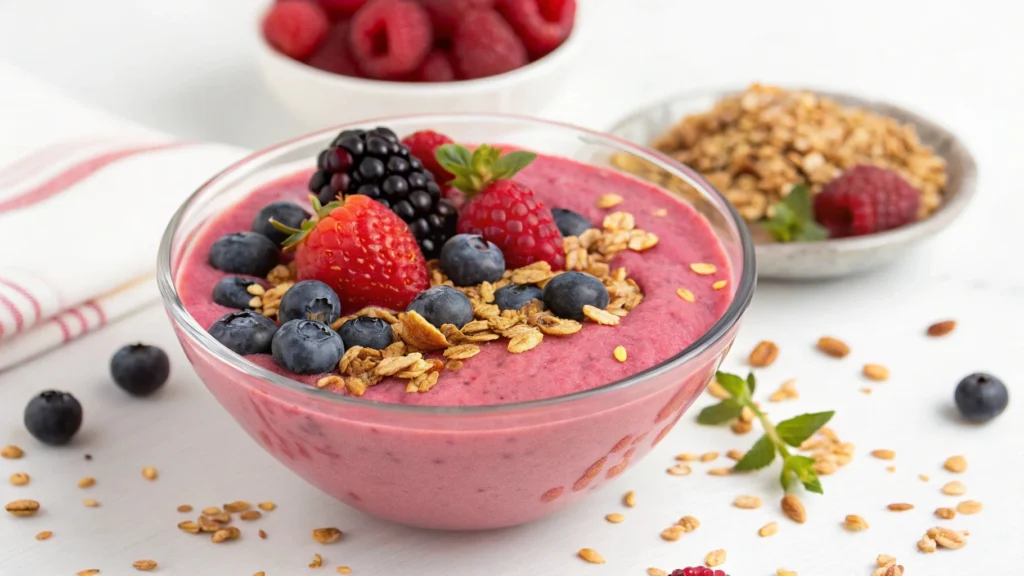 Berry Blast Smoothie Close Up